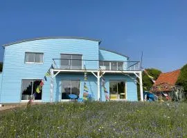La Maison Bleue-Sciotot-Les Pieux