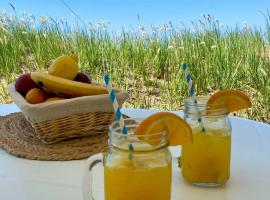Beachfront Caravans: Chernomorets şehrinde bir evcil hayvan dostu otel