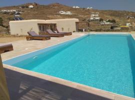 Megusta Mykonos, hotel with pools in Tourlos