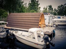 Schwimmpod an der Peene, кемпинг в городе Анклам