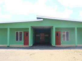 Schitterend gelegen tweekamerwoning, cottage in Paramaribo