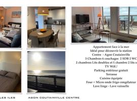 LES ILES VUE SUR MER, hotel v destinaci Agon Coutainville