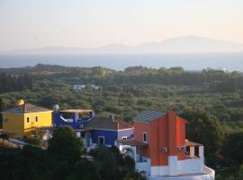 Ilis Villas, cabaña o casa de campo en Kyllini