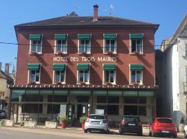 Hôtel Les trois maures, hotel familiar en Verdun-sur-le-Doubs