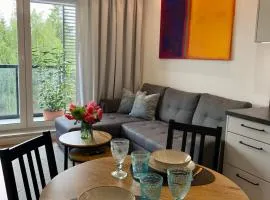 Apartament Dekerta garaż, duży taras, smart tv
