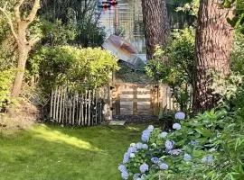 Maison bois au bord du lac