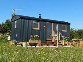 Luxury Shepherd Hut in the Peak District, cabin in Bakewell