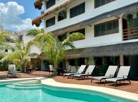 La Casa del Sol Holbox、ホルボックス島のホテル