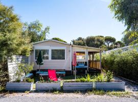 mobil home, camping en Hyères