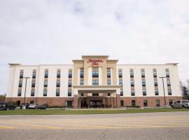 Hampton Inn & Suites Big Rapids, Mi，大瀑布城的飯店