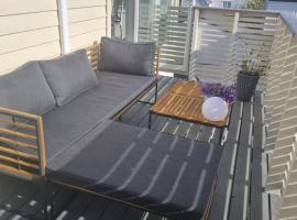 Cosy apartment on a quiet street, hotel near Agder Research, Kristiansand