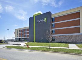Home2 Suites by Hilton KCI Airport, hotel Kansas City nemzetközi repülőtér - MCI környékén Kansas Cityben