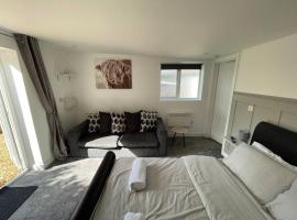 Moonshill Lodge in Somerset, hotel v destinaci Downhead