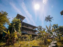 Lomón de los Zipas Amazónicos, hotel v destinaci Puerto Nariño