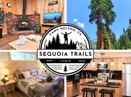 Sequoia Trails, mountains, fun & relax, hotell med parkeringsplass i Ponderosa