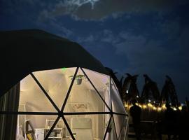 Albaha domes, luxe tent in Rahwat al Barr