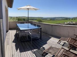 Le Cocon et le panorama des Hautes-Côtes, hotel sa Fussey