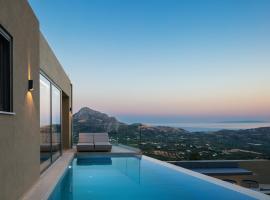 Epsilon Villa, Private Swimming Pool Garden, Panoramic Sunset, vila u Retimu