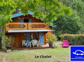 A BIAS Chalet 4 à 6 Personnes Entièrement Climatisé Chargeur VE 7kw-Wifi-Balnéo et Piscine