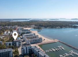 Meren läheisyydessä iso yksiö、ヘルシンキのホテル