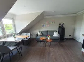 Neumühler Hof - moderne Ferienwohnung "Janica" mit entspannte Lage, kurze Fahrt zur Stadt mit kostenfreien Wlan und Netflix