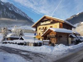 Viesnīca Appartement cosy aux Aravis (Clusaz/Grand-Bornand) pilsētā Entremont