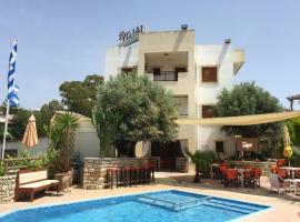 Vrisi Apartments & Villa, hotell i Pitsidia