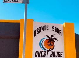 Asante sana guest house, bed and breakfast en Sekampaneng