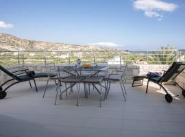 Olea Seaside luxury apartment in Crete, beach rental in Keratokampos