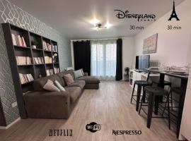 Appartement neuf Disney-Paris, хотел в Боней-сюр-Марн