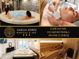 Amelia Zdroj Medical & Spa, hotel com spa em Iwonicz-Zdrój