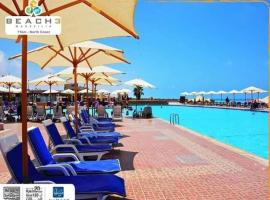 شاليه قرية مرسيليا بيتش 3 مارسيليا عائلات فقط - Marseilia Beach 3 chalet Families Only, hotel en Dawwār Muḩammad Abū Shanab