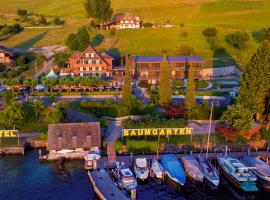Seehotel Baumgarten, hotel v destinaci Kehrsiten