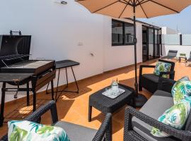 Eslanzarote ECO TANA HOUSE, super wifi, Tv satélite, Bbq, villa i Playa Honda