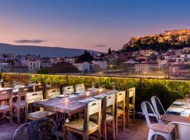 360 Degrees – hotel w dzielnicy Plaka w Atenach