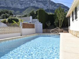 Denia में, होटल Anacasa Villa con piscina Montgo Denia CH3215