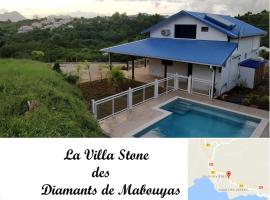 Villa Stone pour 8 personnes, piscine chauffée, accès PMR, 5 étoiles, hotell sihtkohas Sainte-Luce