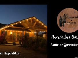 HACIENDA 7 AMORES, Hotel in El Porvenir