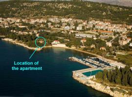 Beachfront apartment Milan, with balcony