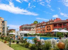Luxury First Line apartment with pool and sea view in complex Oazis