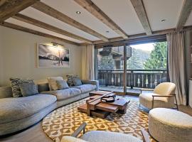 Appartement luxe 3 chambres avec spa et accès direct aux pistes - FR-1-613-51、Les Alluesのホテル