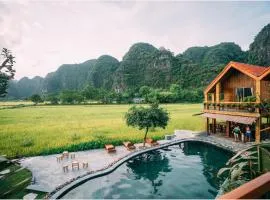 Tam Coc Windy Fields、ニンビンのシャレー
