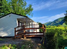 Camping Ixtila mobilhome Betzüla, glamping site in Larrau