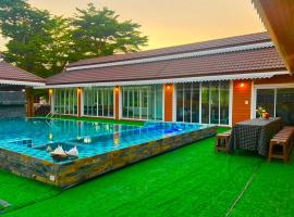 Keang Khuen Pool Villa Pran เคียงคลื่น พูลวิลล่า ปราณ, hótel í Ban Nong Ban Kao