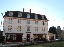 Hôtel Le Millésime, hotell med parkeringsplass i Meymac