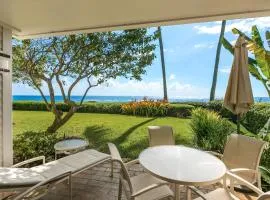 Oceanfront Corner Villa w Air Conditioning - Alekona Kauai