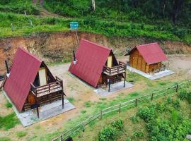 Pousada Pedra da Mata chalés na montanha, hotel v destinaci Munhoz