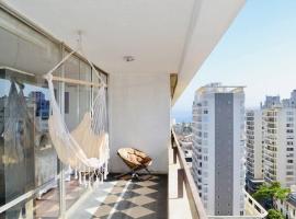 Departamento muy central, a pasos de playa, bares y terminal, hotel v destinaci Viña del Mar