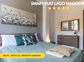 [SMART FLAT] Private Garage, Wi-Fi, Netflix, place to stay in Castelletto sopra Ticino