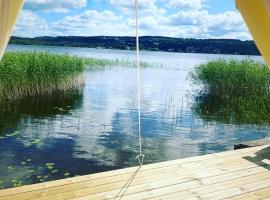 Björkudden glamping, luxury tent in Fristad